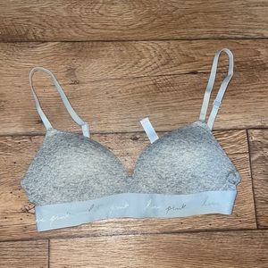 New PINK t shirt bra